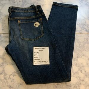 Vintage Michael Kors Dark Wash Straight Leg Jeans